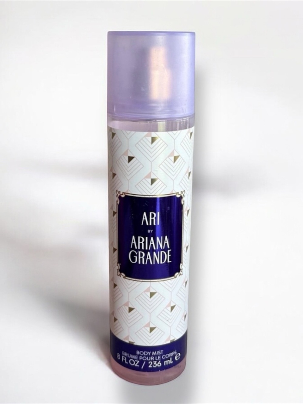 Ari Perfume By Ariana Grande Body Mist Spray 8oz/240ml In Lavender Bottle NWOT